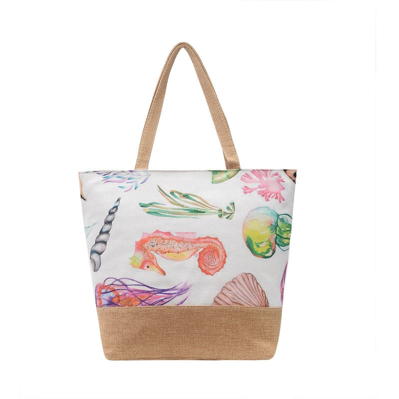 Bolsa de Praia Floral