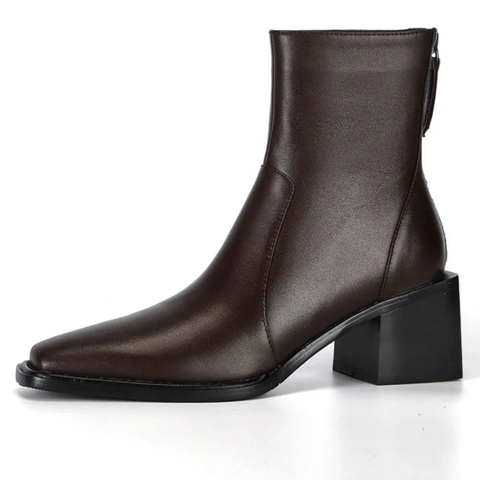 Botas de Couro Chelsea 2024 - DressByMe