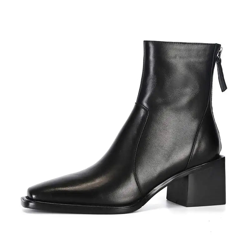 Botas de Couro Chelsea 2024 - DressByMe