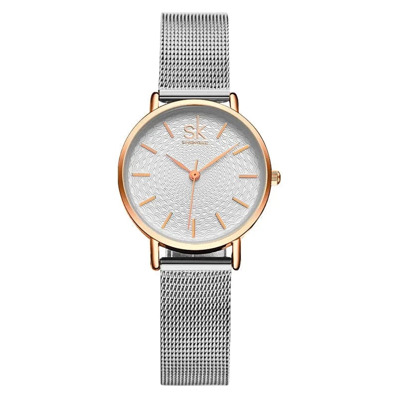 Relógio Feminino Pequeno Premium Sk Slim