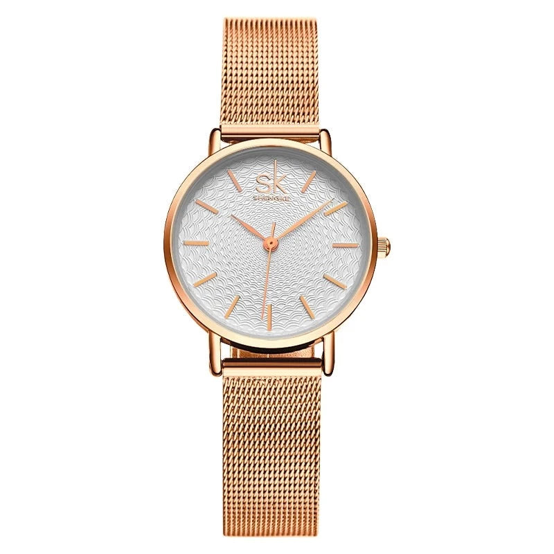 Relógio Feminino Pequeno Premium Sk Slim