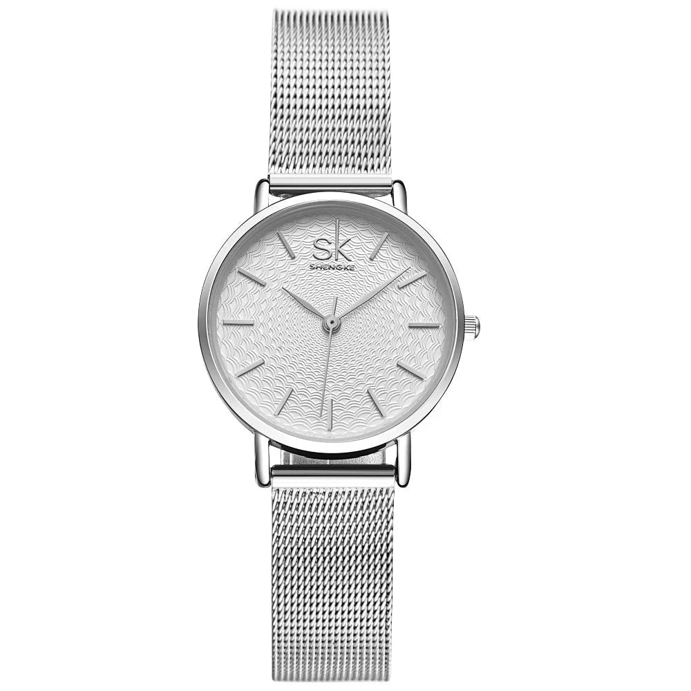 Relógio Feminino Pequeno Premium Sk Slim